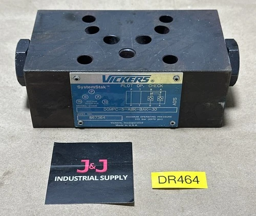 NEW Vickers DGMPC-5-ABK-BAK-30