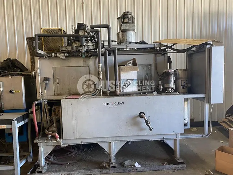 Used ROTO-CLEAN SUPARATOR INDUSTRIAL PARTS WASHER/DRYER/CONVEYOR Washers Michigan US | US Recycling Equipment #475107