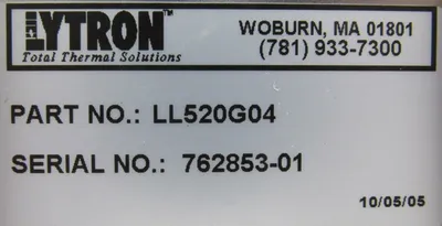 NEW LYTRON LL520G04 HEAT EXCHANGER