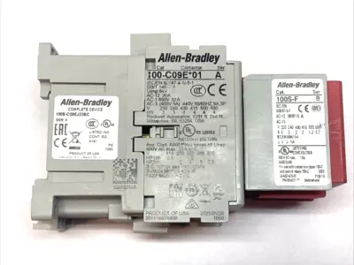 Used Allen-Bradley Ser. A Safety Contactor 440V 50/60Hz 9A 3P PLC Contactors Michigan US | Maverick Industrial Sales #1397922