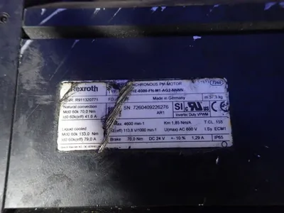 USED REXROTH MSK101E0300FNM1BG2NNNN