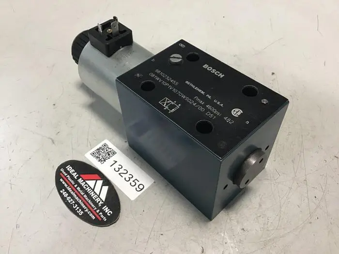 Used BOSCH 081WV10P1V1070WS024/00D51 Valves/Fittings Michigan US | Ideal Machinery #698826
