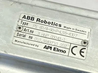 Used ABB Robotics API Elmo Servo Motor PS 60/4-90-P-LSS-4307 Servo Motors Michigan US | Maverick Industrial Sales #1411533