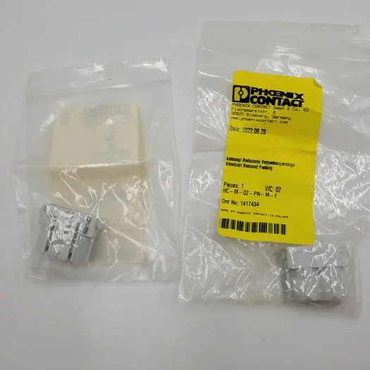 Used PHOENIX CONTACT PHOENIX CONTACT HC-M-02-PN-M-F Misc Electrical & Power Parts | ND Industrial Surplus #1222107