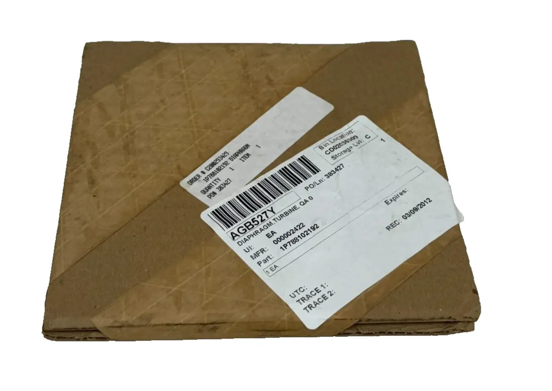 NEW EMERSON PROCESS CONTROLS 1P788102192 TURBINE DIAPHRAGM 1 1/4-2 IN.