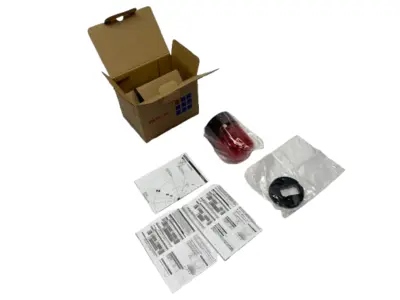 New | in-Stock PATLITE Red Signal Beacon Multi-Function 80mm 12-24VDC Light Source Equipment Michigan US | Maverick Industrial Sales #1400785