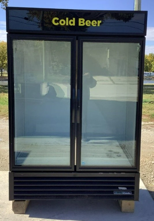 152-0210 True GDM-49 2 Door Glass Cooler