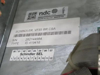 New | in-Stock SCHINDLER VF85 AC Drive Control Module Texas US | Aucto #1307203