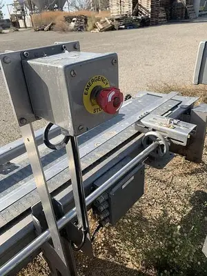 Conveyor, Belt, 12" x 6.5', S/st, Plastic Belt, Boxes #S744696