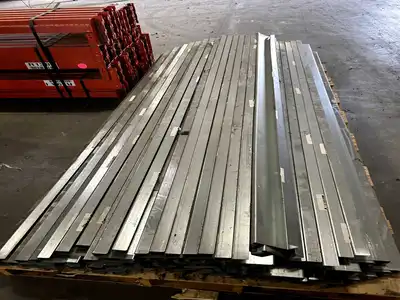 BULK QTY OF ROLLER RACKING W/ BEAMS