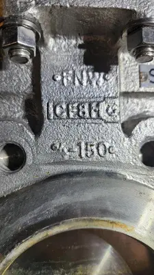 FNW VALVE CO, SIZE: 4, BODY: CF8M 4" MANUAL VALVE STOCK PF - 200