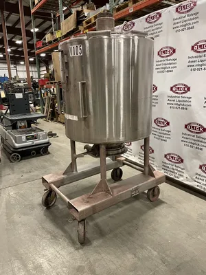 ReadCo 10 ft³ Stainless CBM Containerized Batch Powder Blending/Mixing Tank