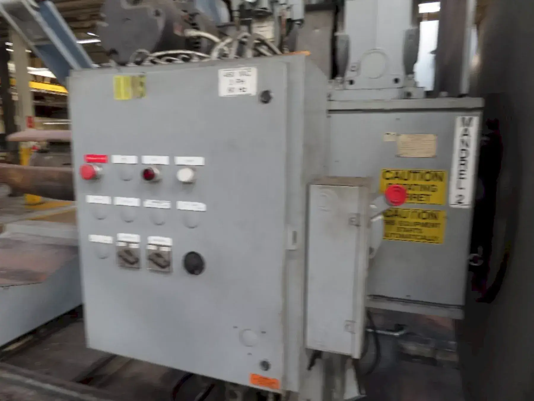 20,000 LBS X 48" COLT MODEL #CHD-DR2000 DOUBLE END MOTORIZED UNCOILER COIL REEL : YOBRO #24894