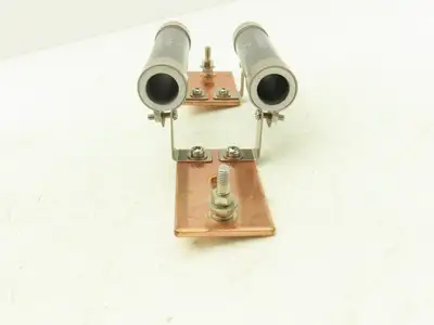 TKK ER50SP Ceramic Resistor Stainless Steel Clamps & Copper Busbars 100O M