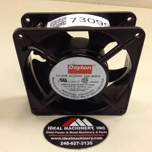 Used DAYTON 6KD75 Fans Michigan US | Ideal Machinery #709513