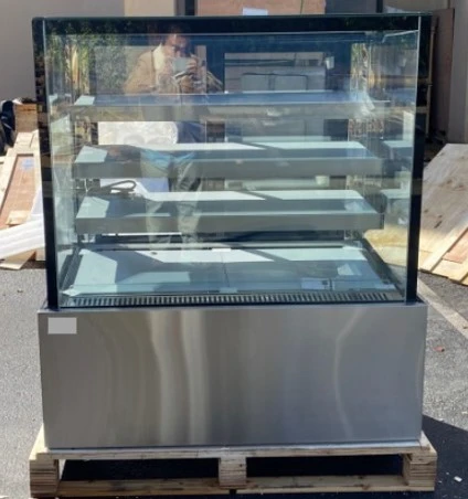 171-0074 48” Square Self Contained Full Service Bakery Display Cooler