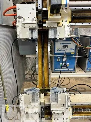 USED 2017 EAGEL RF DOOR ASSEMBLY CLAMPING MACHINE
