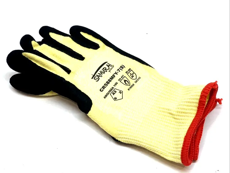 New | in-Stock SAMURAI CUT RESISTANT WORK GLOVES SIZE SMALL LEVEL 5 SAFETY Apparel, Gloves, Lab Coats | Maverick Industrial Sales #1105855