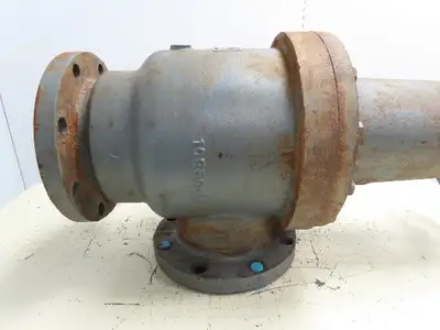 Kunkle 218/1P Cast Iron Safety Relief Valve 6"x6" Flanged 150# 2000GPM Handwheel