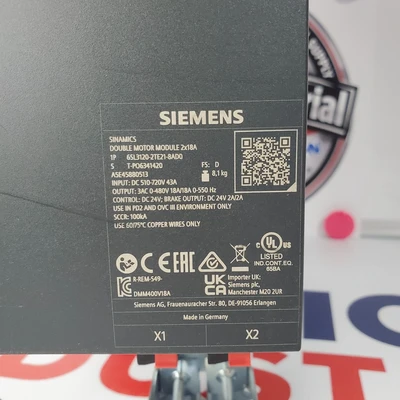 Used Siemens 6SL3120-2TE21-8AD0 Misc Industrial Equipment California US | American Industrial Supply Co. #1377064