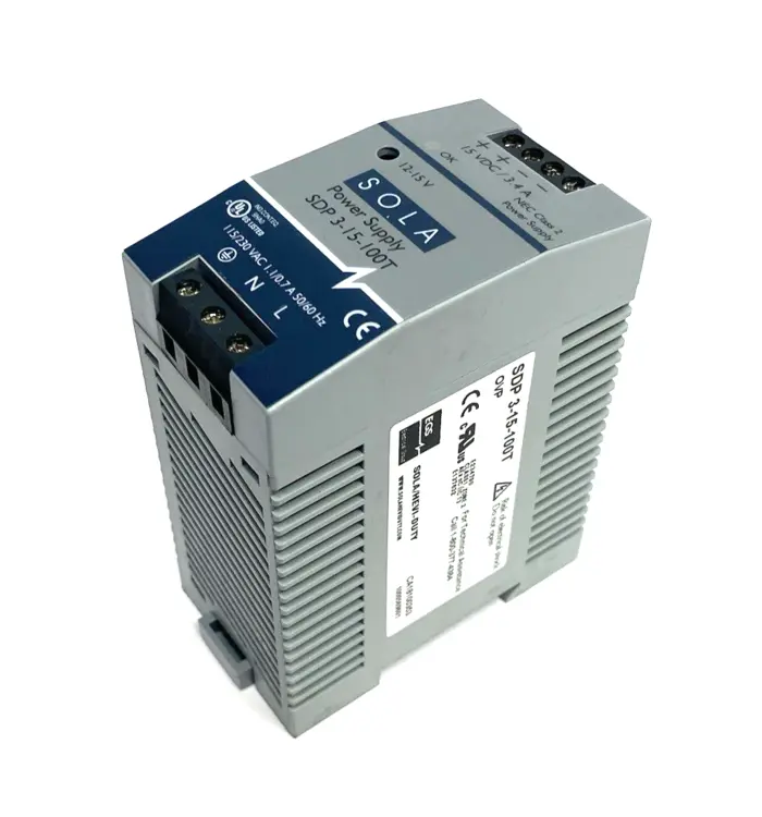 Used EGS SOLA/HEVI-DUTY POWER SUPPLY DIN RAIL 50W 15V DIN Rail Power Supplies Michigan US | Maverick Industrial Sales #1090744