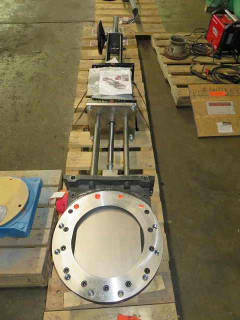 Wey model VS size 14" High Performance Knife Gate Valve , Unused Spare Room