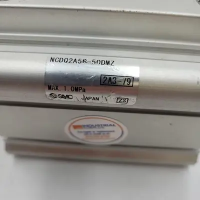 Used SMC SMC NCDQ2A50 - 50DMZ PNEUMATIC CYLINDER Pneumatic Cylinders | ND Industrial Surplus #1218044