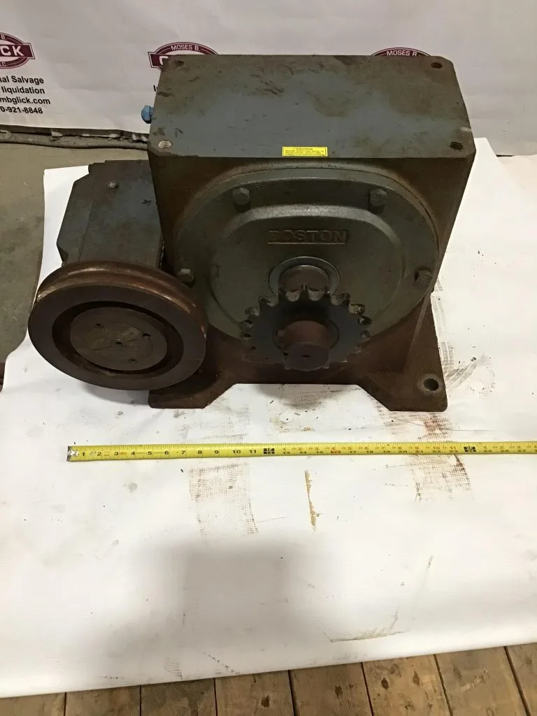 Boston Gear WA760-100-J 700 Series Double Reduction Parallel Reducer Ratio 100:1