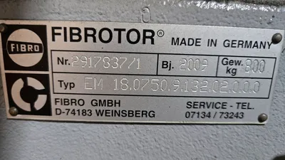 USED 2009 FIBROTOR EM 18.0750.9132.02.00.0