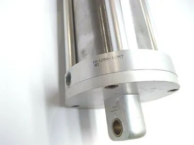 USED BIMBA FLAT-1 PNEUMATIC CYLINDER DOUBLE ACTING PIVOT MT