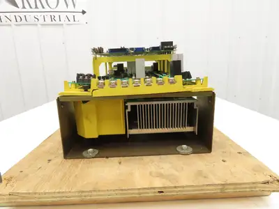 Fanuc A06B-6059-H222# H521 AC Spindle Servo Unit Has Cracks In Plastic READ Part