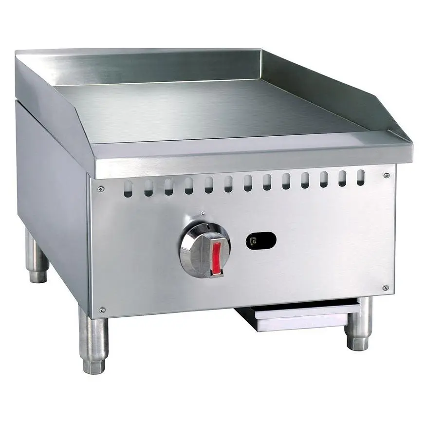 ELITE EFG18 Manual Countertop Gas Griddle, 18" | 30,000 BTU