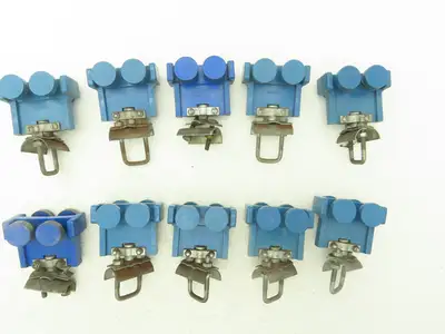 Gorbel A0535 Festoon Cable Trolley Bridge Crane S500 Rail 2-1/8"W  Lot of 10
