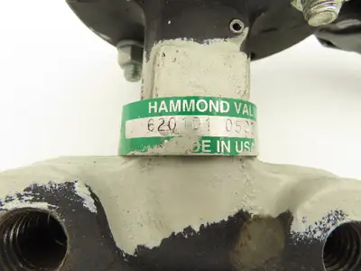 Hammond 5" Butterfly Valve 8-Lug EPDM AL/Bronze Disc w/Handle