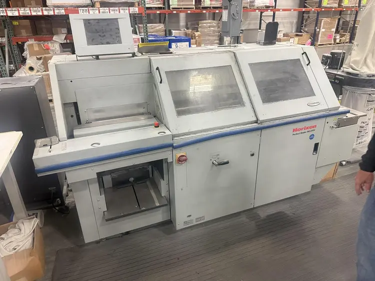 Used HORIZON BQ-270V ON DEMAND BINDER Perfect Binders Illinois US | Capital Equipment Solutions #1292268