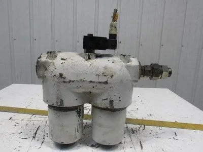 Mahle P1 3715-15-NBR Hydraulic Modular Duplex Line Filter W/Bypass