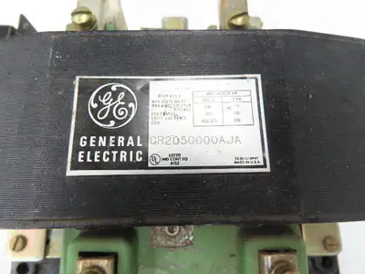 General Electric CR205G000AJA Motor Starter Contactor 200Hp 600VAC 3Ph