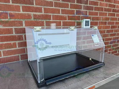 USED FLOW SCIENCES FS2015 BKGVA 3 FT TOP MOUNT VENTED BALANCE SAFETY ENCLOSURE