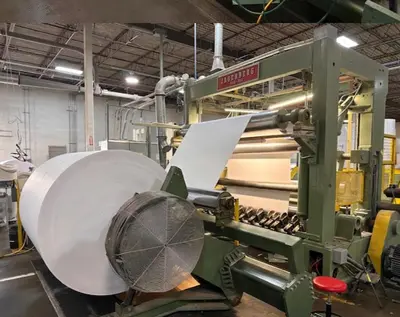 84" Jagenberg Vari-Dur - Two drum Slitter/Winder