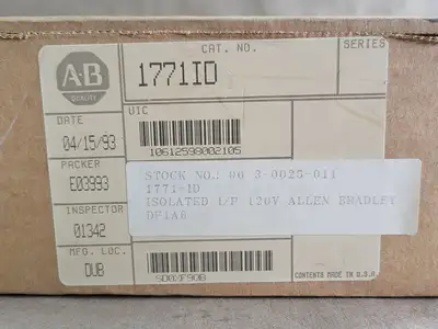 NEW ALLEN-BRADLEY 1771-ID