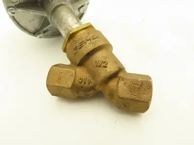 GEMU 514 15D31 9 52 1 Pneumatically Operated Angular Seat Globe Valve 1/2"NPT NO