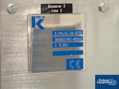 USED Fette Fette Press Chamber Coating Unit, Model PKB3