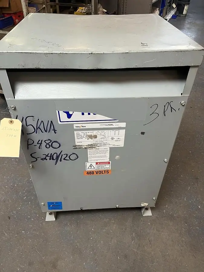 Used FEDERAL PACIFIC T43T45E Transformers Ohio US | Surplus Asset Holdings #1184936