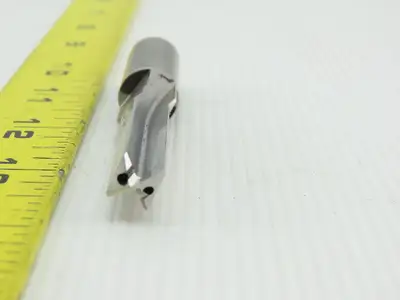 Alliance 15185-0-00 7/16" 4 Straight Flute Coolant Thru Carbide Square End Mill