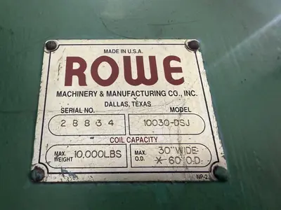 USED ROWE BGY12-15