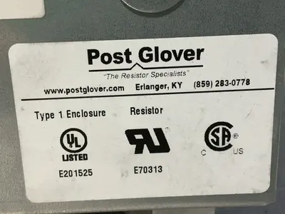 Used POST GLOVER CUDB0117036010100AAA Resistors Ohio US | HGR 24 #1547184