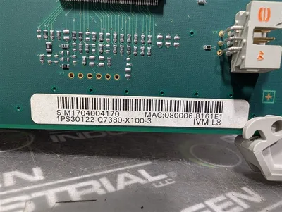 Siemens 1PS30122-Q7380-X100-3 Phonemail Module Board IVM L8 Used