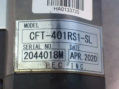 Used FEC CFT401RS1SL Tooling & Accessories (Other) Ohio US | HGR 24 #1296840