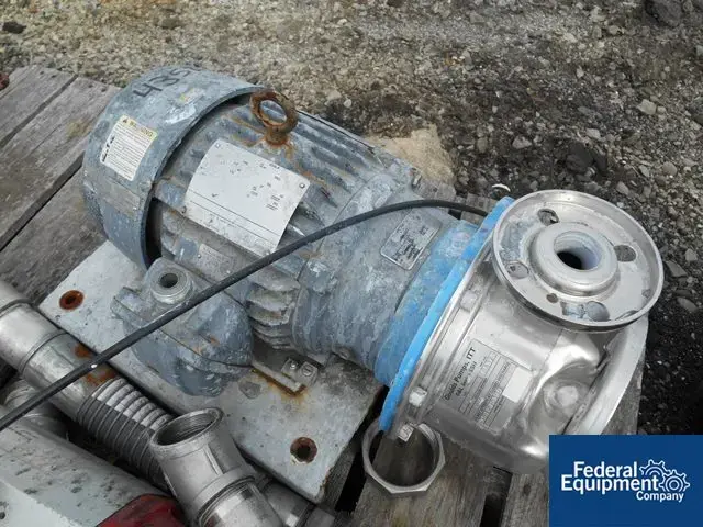 Used Goulds Pumps 1" x 2" x 6" Goulds Centrifugal Pump, S/S Pumps Ohio US | Federal Equipment Company #126023