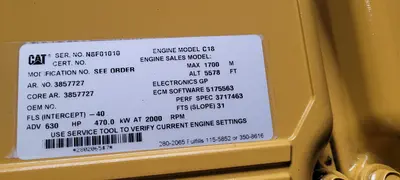 New | in-Stock CATERPILLAR C18 Diesel Engines Georgia US | Atlanta Truck Equipment #1297622